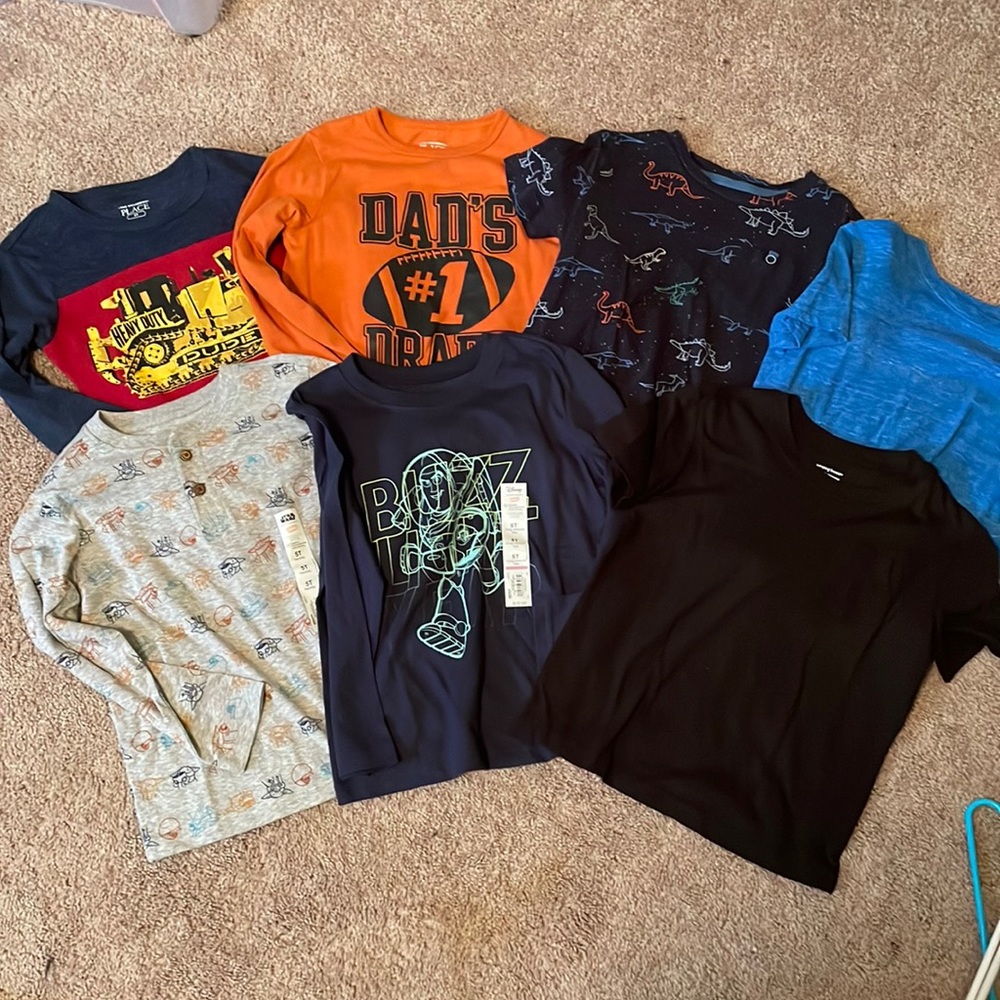 Great condition size 5 boys shirts
